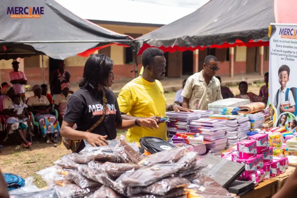 Providing school supplies to support teaching and learning