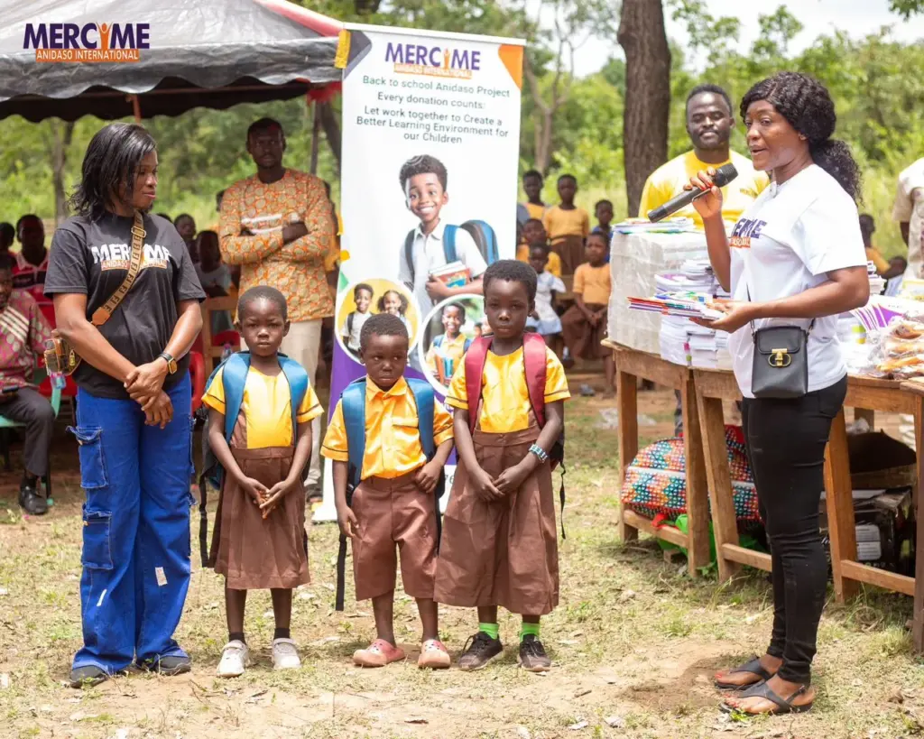 Providing school supplies to support teaching and learning